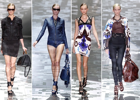 Sexy a ryze ženská kolekce Gucci jaro-léto 2010 (http://www.luxurymag.cz)